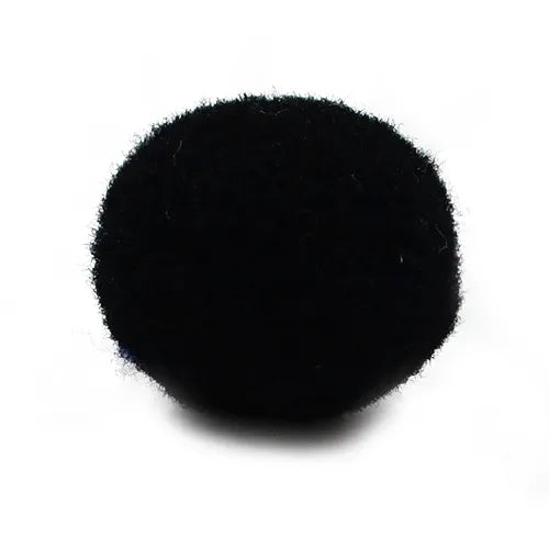 Pompón algodón acrílico – Negro