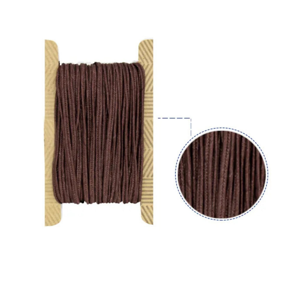Cordón Chino Soutache Dark Brown/Marron Oscuro CS031