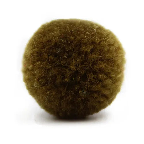 Pompón felpa – Verde oliva medio