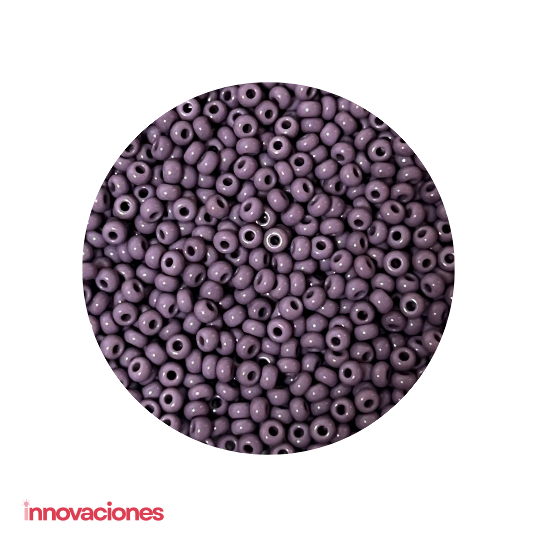 Mostacilla Checa #10 Morado Berenjena