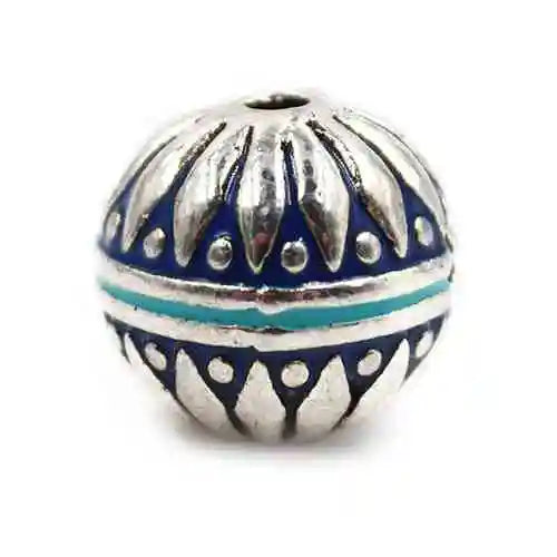 Separador esfera tallada – Turquesa