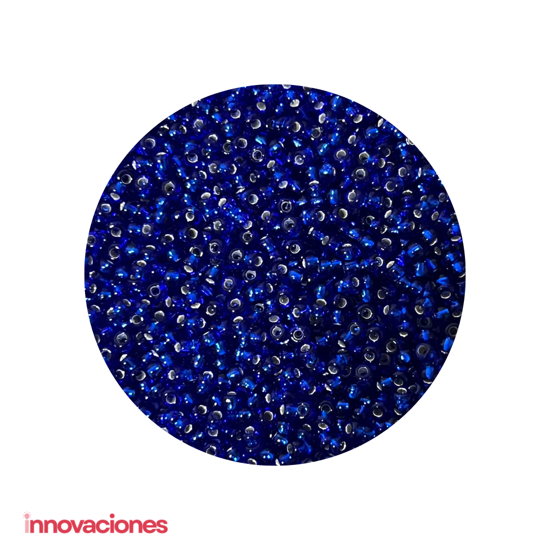 Mostacilla Checa #10 Azul Estrellado